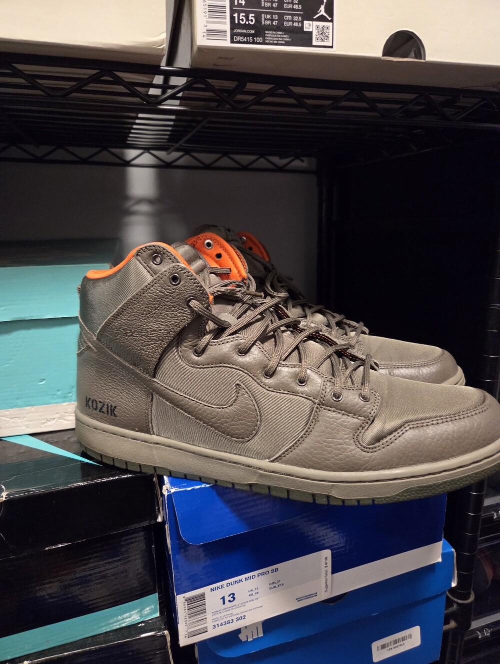 Nike Sb Dunk High Frank Kozik Sz 13